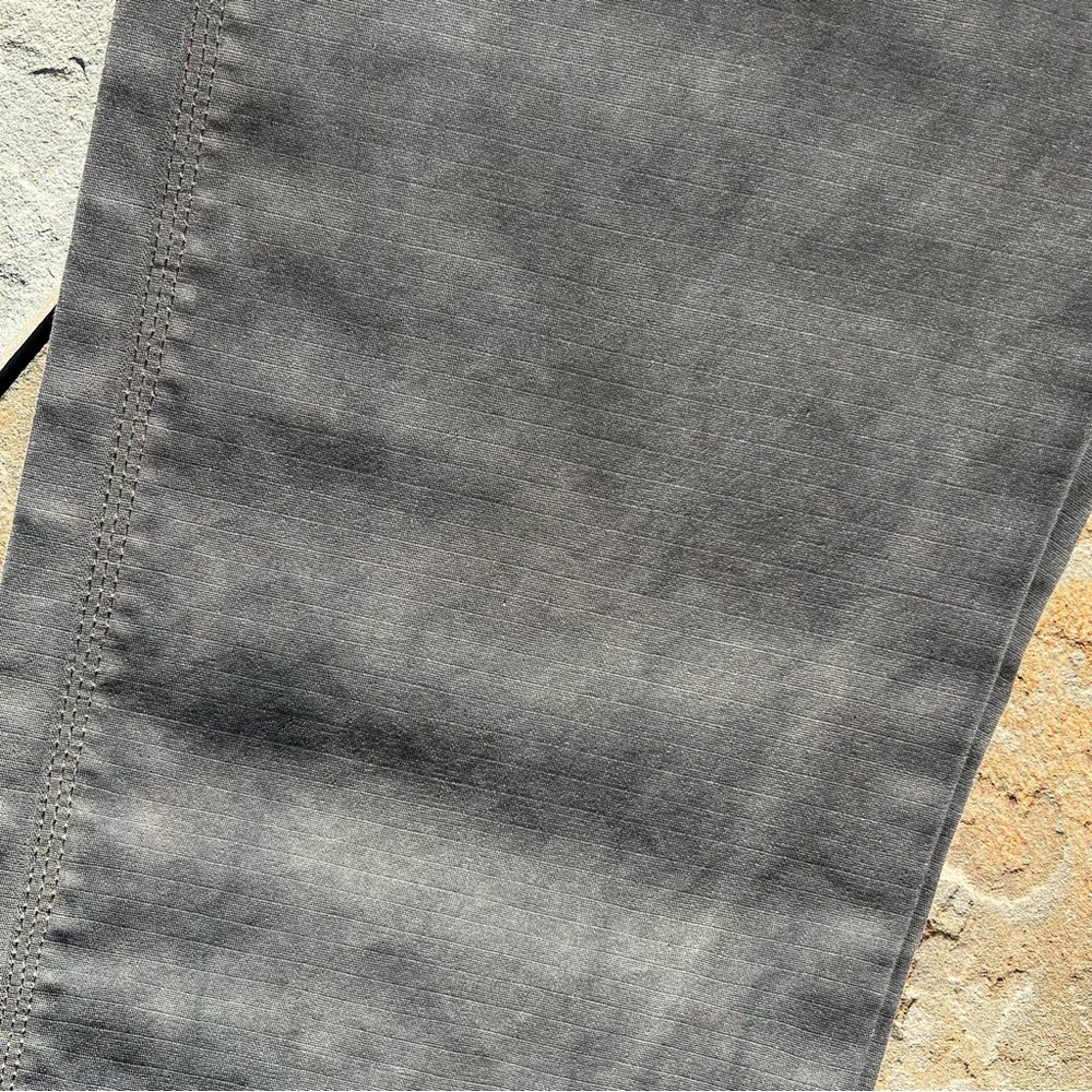 Upcycled Reworked Ripstop Utility Work Pants - Picture 6 of 8